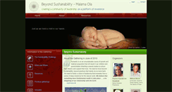Desktop Screenshot of beyondsustainability.org